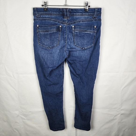 Democracy "Ab"technology Medium Wash Skinny Jeans SIZE 10 - Picture 3 of 7
